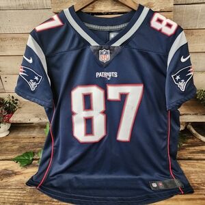Nike Rob Gronkowski Gronk NEW ENGLAND PATRIOTS NFL Womens Team JERSEY XL